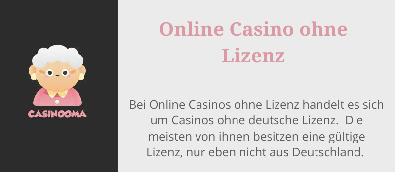 Online Casino ohne Lizenz 